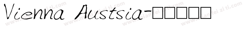 Vienna Austsia字体转换
